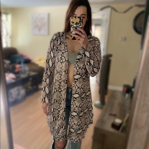 Snake Print Kimono✨
